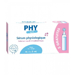 GILBERT PHY SERUM PHYSIOLOGIQUE 40+5x5ML