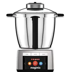 Magimix 18909 robot de cuisine 1800 W 4,8 L Noir, Acier inoxydable