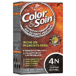 3 Chênes Color & Soin Coloration Permanente 4N - Châtain Naturel 60ml
