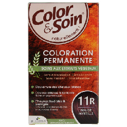 3 Chênes Color & Soin Coloration Permanente 11R - Rouge Myrtille 60ml