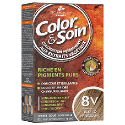 3 Chênes Color & Soin Coloration Permanente 8V - Blond Veneziano 60ml