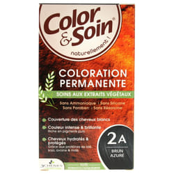 Les 3 Chênes Color & Soin Coloration Permanente - Coloration : Brun Azuré : 2A