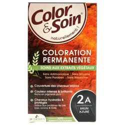 Les 3 Chênes Color & Soin Coloration Permanente - Coloration : Brun Azuré : 2A