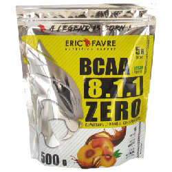 Eric Favre BCAA 8.1.1 Zero 500 g - Goût : Thé Pêche