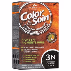 3 Chênes Color & Soin Coloration Permanente 3N - Châtain Foncé 60ml