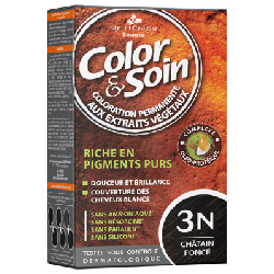 3 Chênes Color & Soin Coloration Permanente 3N - Châtain Foncé 60ml