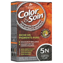 3 Chênes Color & Soin Coloration Permanente 5N - Châtain Clair 60ml