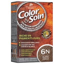 3 Chênes Color & Soin Coloration Permanente 6N - Blond Foncé 60ml