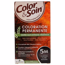 Les 3 Chênes Color & Soin Coloration Permanente - Coloration : Châtain Clair Acajou : 5M