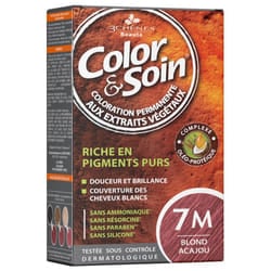 3 Chênes Color & Soin Coloration Permanente 7M - Blond Acajou 60ml