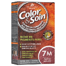 3 Chênes Color & Soin Coloration Permanente 7M - Blond Acajou 60ml