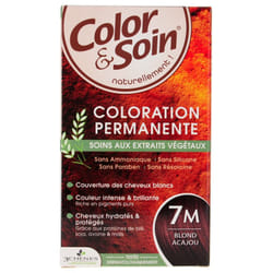 Les 3 Chênes Color & Soin Coloration Permanente - Coloration : Blond Acajou : 7M
