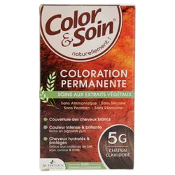 Les 3 Chênes Color & Soin Coloration Permanente - Coloration : Châtain Clair Doré : 5G
