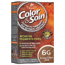 3 Chênes Color & Soin Coloration Permanente 6G - Blond Foncé Doré 60ml