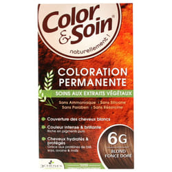 Les 3 Chênes Color & Soin Coloration Permanente - Coloration : Blond Foncé Doré : 6G
