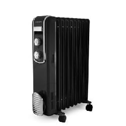 Thomson THBDH09VN appareil de chauffage Intérieure Noir 2000 W Chauffage électrique à bain d’huile