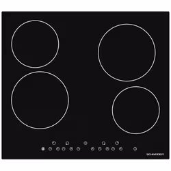 ​SCHNEIDER CONSUMER STV604 plaque Noir Intégré 60 cm Céramique 4 zone(s) - Vue supplémentaire 2