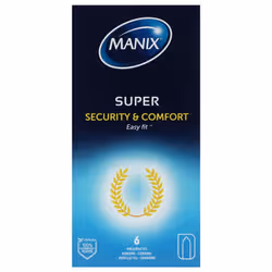 Manix Super 6 Préservatifs