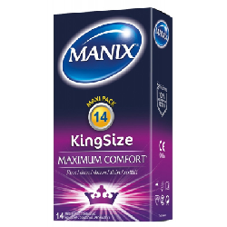 Manix King Size 14 pièce(s) Lisse