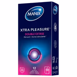 Manix Xtra Pleasure Double Extase 12 Préservatifs