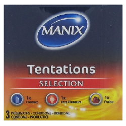 Manix Tentations 3 Préservatifs