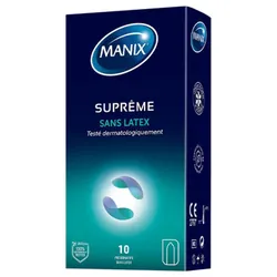 Manix Suprême sans Latex 10 Préservatifs