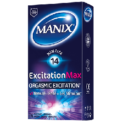 Manix ExcitationMax 14 Préservatifs