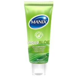 Gel Lubrifiant Sensitif 80ml AquaAloe Manix