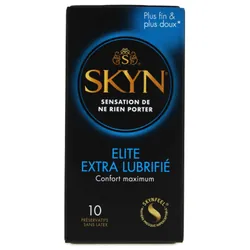 Skyn Elite Extra Lubrifié 10 Préservatifs