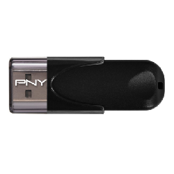 PNY Attaché 4 2.0 64GB lecteur USB flash 64 Go USB Type-A Noir