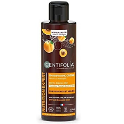 CENTIFOLIA SHAMPOING CRÈME NUTRITION Cheveux Secs et Abimes 200ml