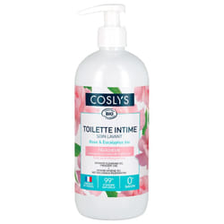 Coslys Toilette Intime Gel Fraîcheur Rose & Eucalyptus Bio 500 ml