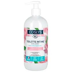 Coslys Toilette Intime Gel Fraîcheur Rose & Eucalyptus Bio 500 ml