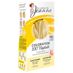 Les couleurs de Jeanne Coloration 100% Végétale Bio - Couleur : Blond Clair
