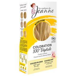 Les couleurs de Jeanne Coloration 100% Végétale Bio - Couleur : Blond Doré