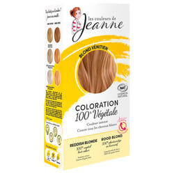 Les couleurs de Jeanne Coloration 100% Végétale Bio - Couleur : Blond Vénitien