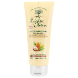 Le Petit Olivier Après-Shampoing Soin Nutrition Huiles d'Olive Karité et Argan 200 ml