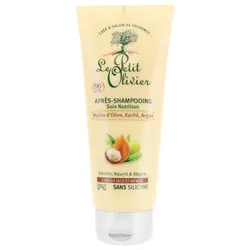 Le Petit Olivier Après-Shampoing Soin Nutrition Huiles d'Olive Karité et Argan 200 ml