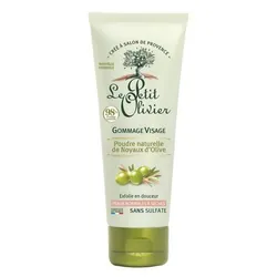 Le Petit Olivier -  Gommage Visage - Poudre de Noyaux d'Olive