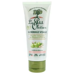 Le Petit Olivier Gommage Visage Poudre Naturelle de Noyaux d'Olive 75 ml