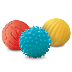 LUDI 3 BALLES SENSORIELLES