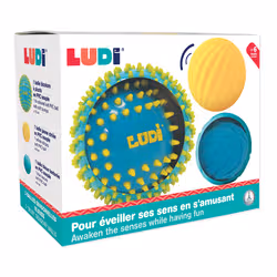 LUDI BALLES SENSORIELLES Bleues par 3 - Vue supplémentaire 2