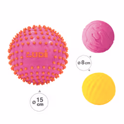 LUDI BALLE SENSORIELLES Roses par 3 - Vue supplémentaire 8
