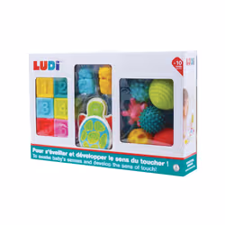 LUDI Coffret D'Eveil Livres Cubes Balles - Vue supplémentaire 2