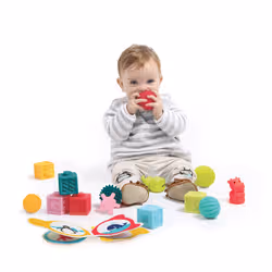 LUDI Coffret D'Eveil Livres Cubes Balles - Vue supplémentaire 3