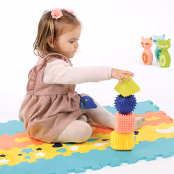 LUDI COFFRET D'ACTIVITE Tapis,quille et Formes - Vue supplémentaire 6