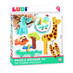 LUDI Puzzle 3D Mousse - Vue supplémentaire 2