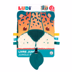 LUDI LIVRE TISSUS JUNGLE - Vue supplémentaire 2