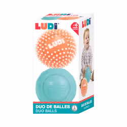 LUDI DUO DE BALLES 13 cm - Vue supplémentaire 2