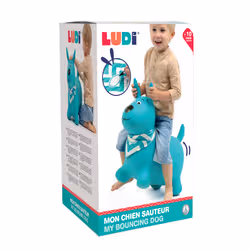 LUDI CHIEN SAUTEUR BLEUE - Vue supplémentaire 2